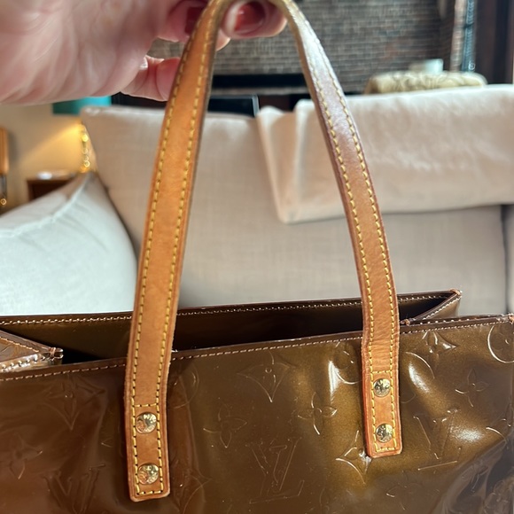 Authentic EUC Louis Vuitton Bronze Vernis Shopper Tote - Picture 3 of 13